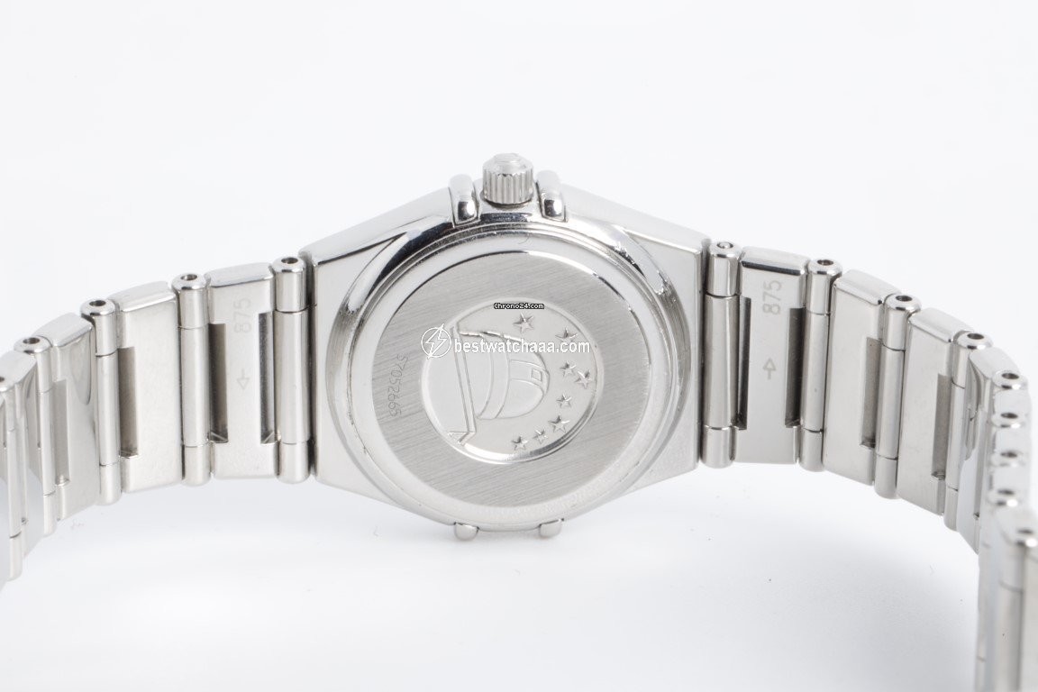 IMG_9081 Omega Constellation Quartz Womens watch Quartz Steel 123.15.24.60.55.002 Replica 7