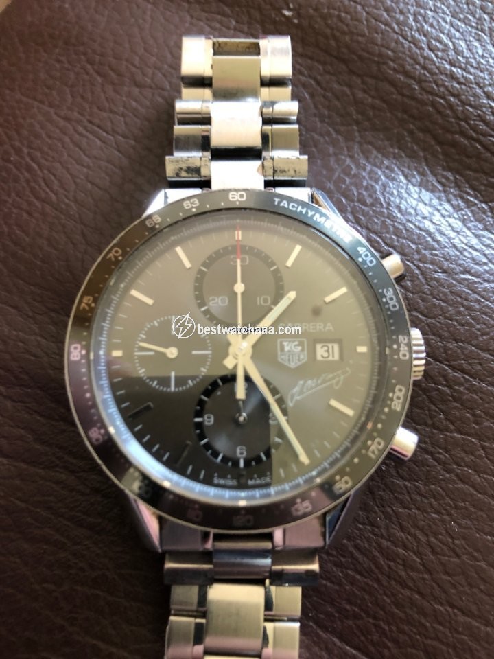 IMG_9081 TAG Heuer Carrera Calibre 16 Mens watch Unisex Automatic Steel CV201C.FT6007 Replica 7