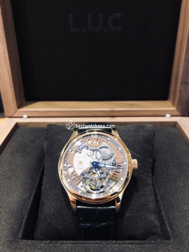 IMG_9081 Chopard L.U.C Manual winding Rose gold 161901-5002 Replica 7