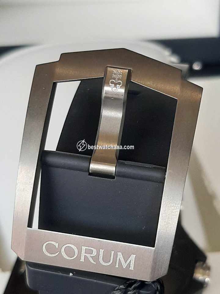 IMG_9081 Corum Admirals Cup Seafender Tides 48 Mens watch Unisex Automatic Titanium 277.931.06 0371 AN52 Replica 7
