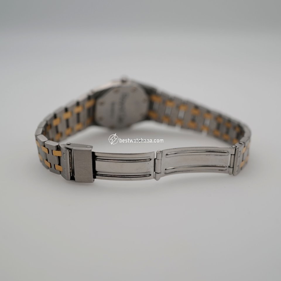 IMG_9081 Audemars Piguet Royal Oak Lady Womens watch Quartz Gold Steel 6007SA Replica 7