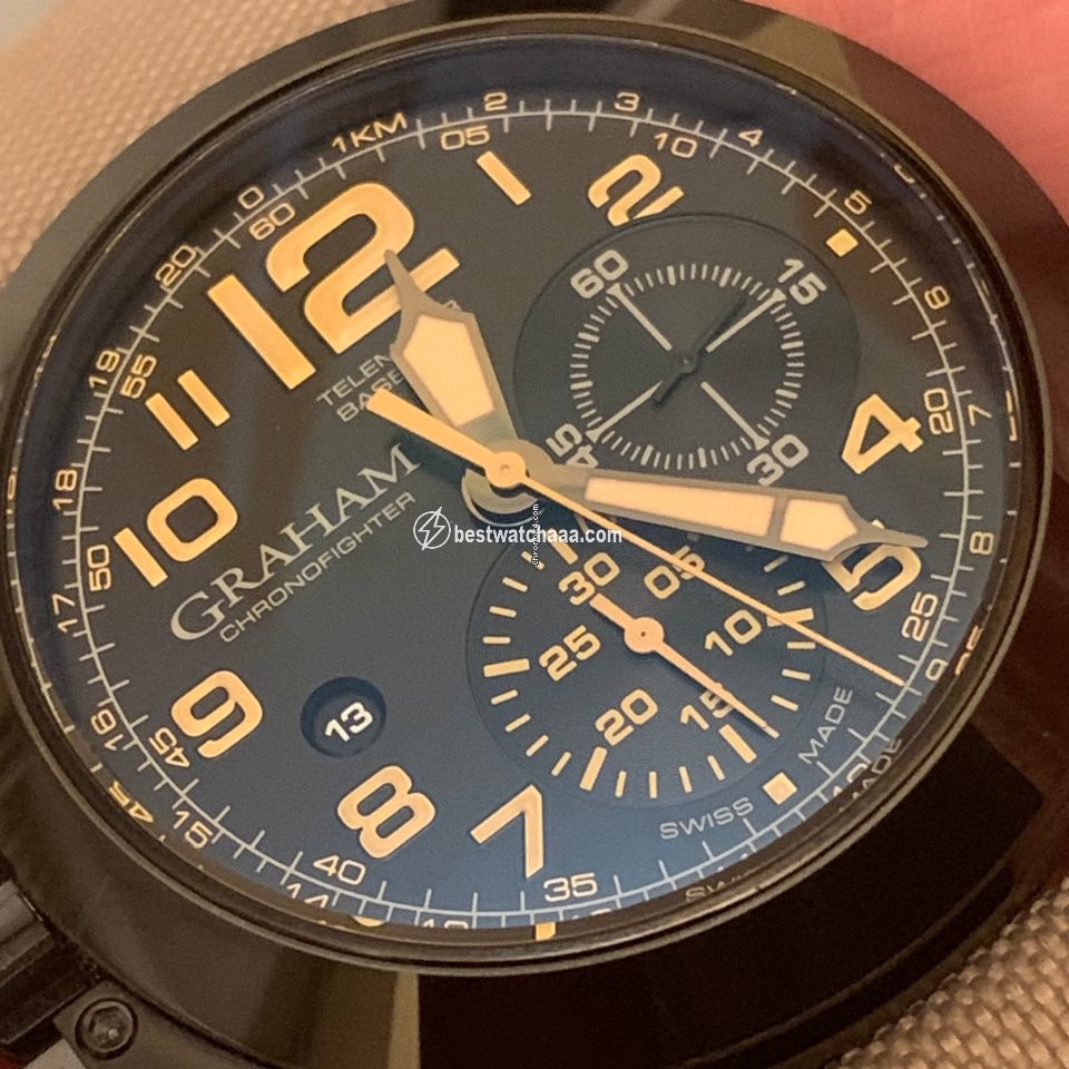 IMG_9081 Graham Chronofighter Oversize Mens watch Unisex Automatic Steel 2CCAU.B02A.T13N Replica 7