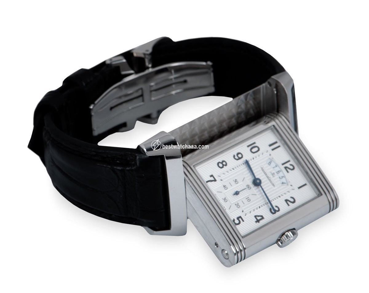 IMG_9081 Jaeger-LeCoultre Grande Reverso Mens watch Unisex Manual winding Steel Jaeger Le-Coultre Reverso 274.8.85 Replica 7
