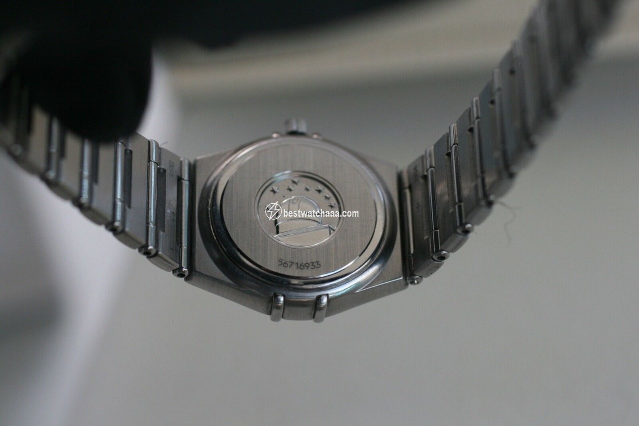 IMG_9081 Omega Constellation Quartz Womens watch Quartz Steel 1572.40 Replica 7