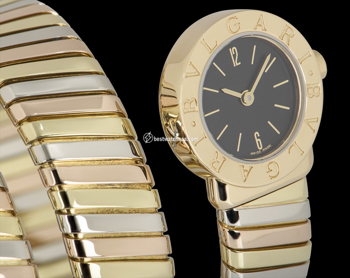 IMG_9081 Bulgari Bulgari Womens watch Quartz Bulgari Tubogas BB191T Replica 7