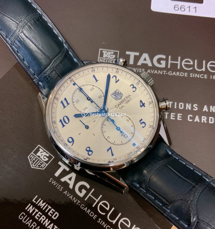 IMG_9081 TAG Heuer Carrera Calibre 1887 Mens watch Unisex Automatic Steel CAR2114.FC6292 Replica 7