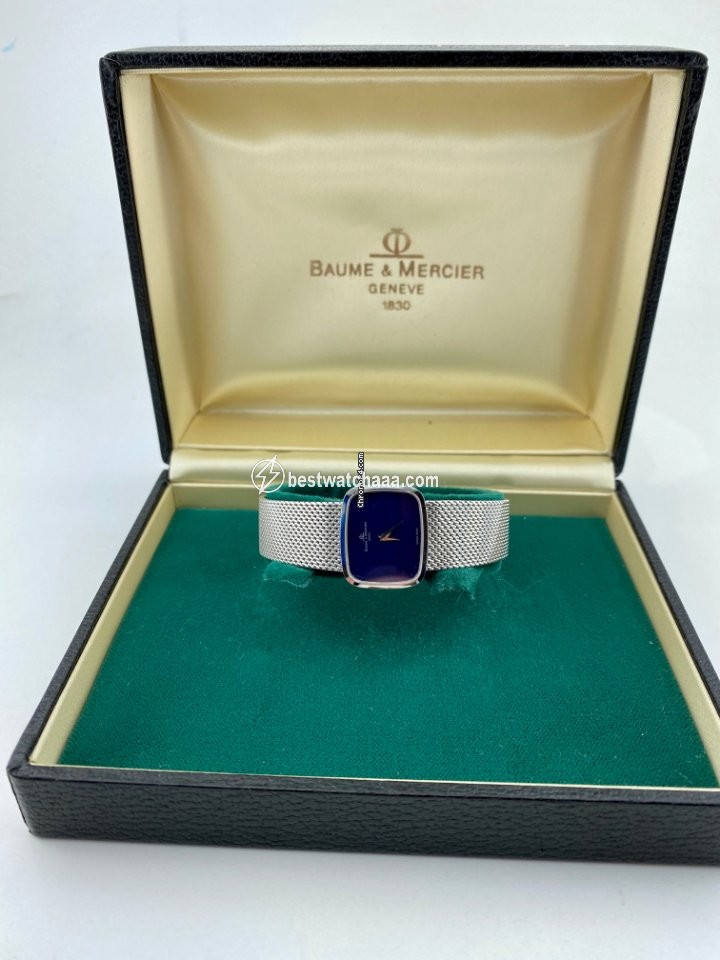 IMG_9081 Baume & Mercier Womens watch Manual winding White gold Baume&Mercier Replica 7