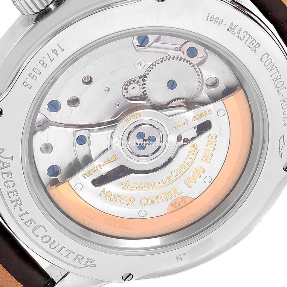 IMG_9081 Jaeger-LeCoultre Master Hometime Mens watch Unisex Automatic Steel Q1628420 Replica 7