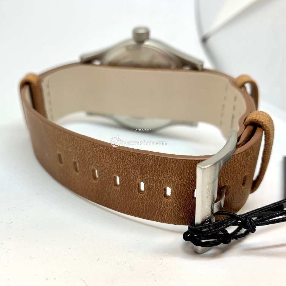 IMG_9081 Hamilton Khaki Field Mens watch Unisex Manual winding Steel H69439531 Replica 7