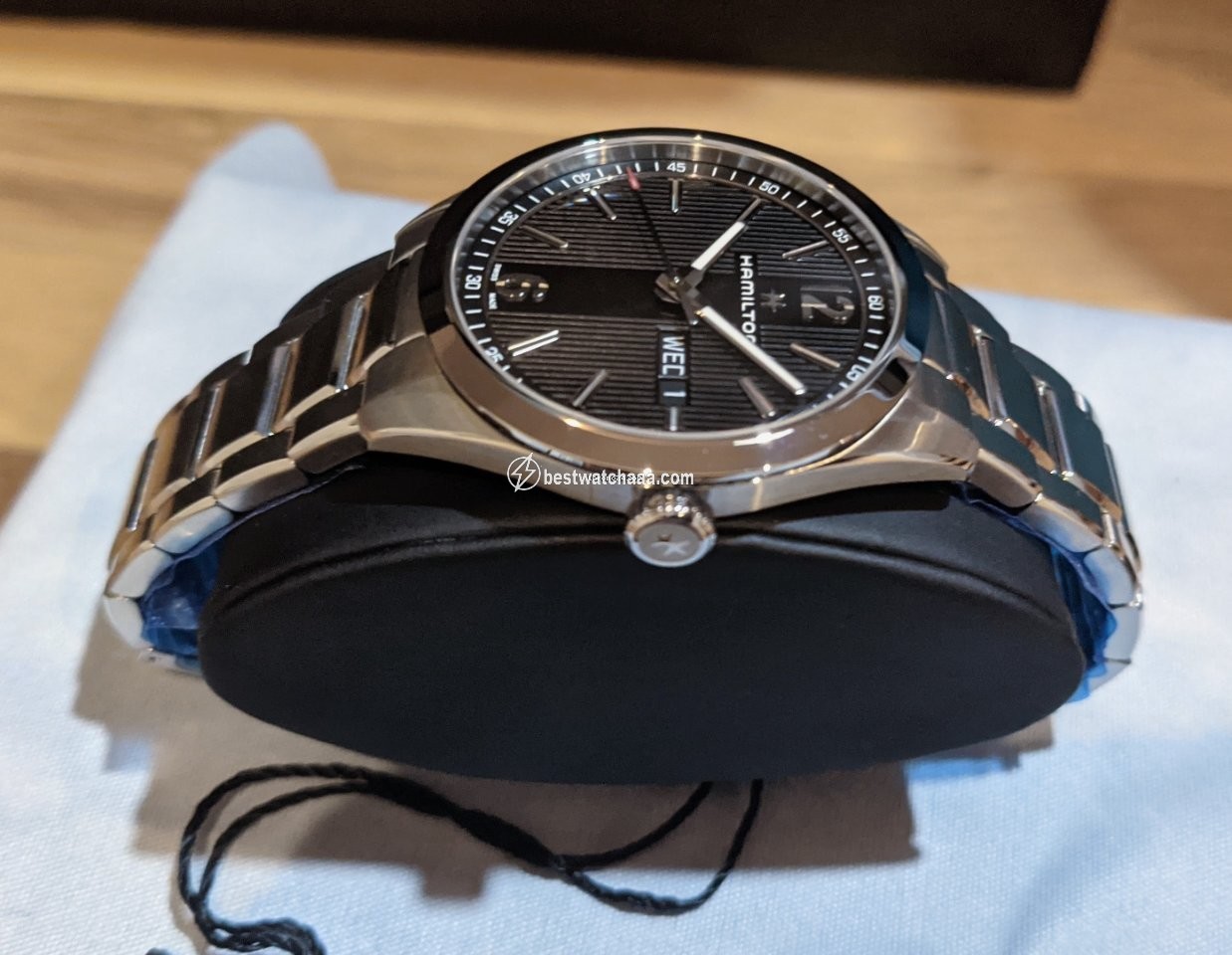IMG_9081 Hamilton Broadway Mens watch Unisex Quartz Steel H43311135 Replica 7