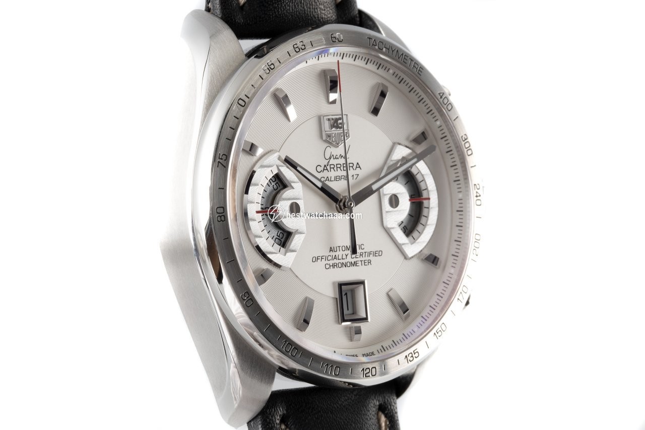 IMG_9081 TAG Heuer Grand Carrera Mens watch Unisex Automatic Steel CAV511B Replica 7