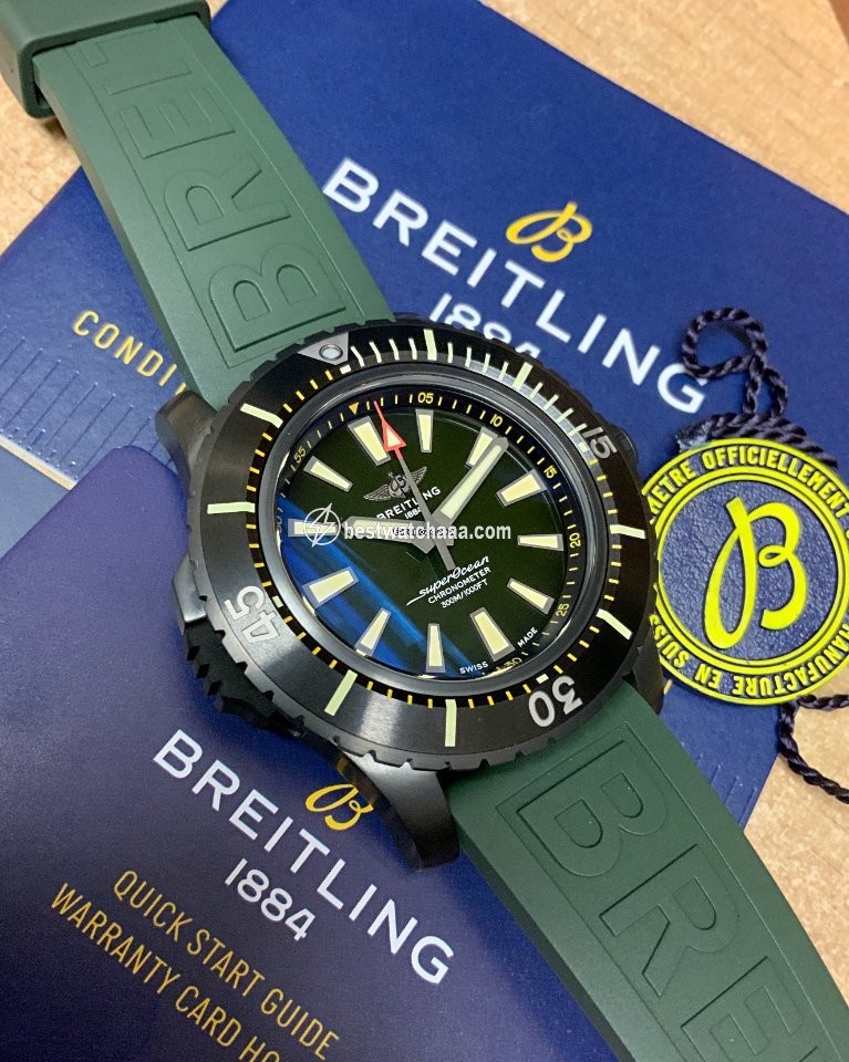 IMG_9081 Breitling Superocean Mens watch Unisex Automatic Titanium V17369241L1S1 Replica 7