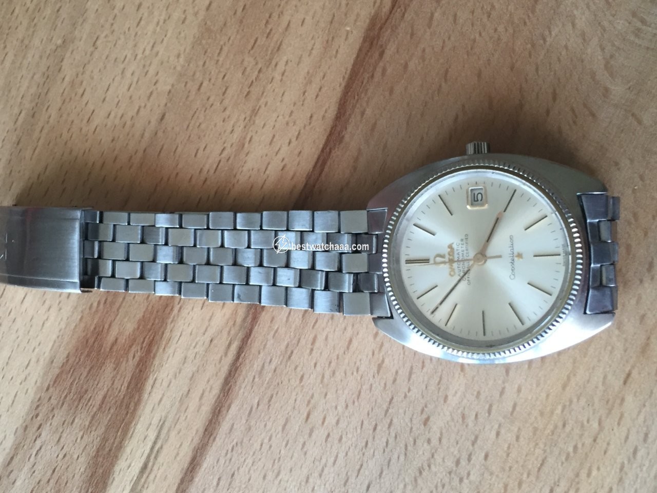 IMG_9081 Omega Constellation Mens watch Unisex Automatic Steel 168.017 Replica 7