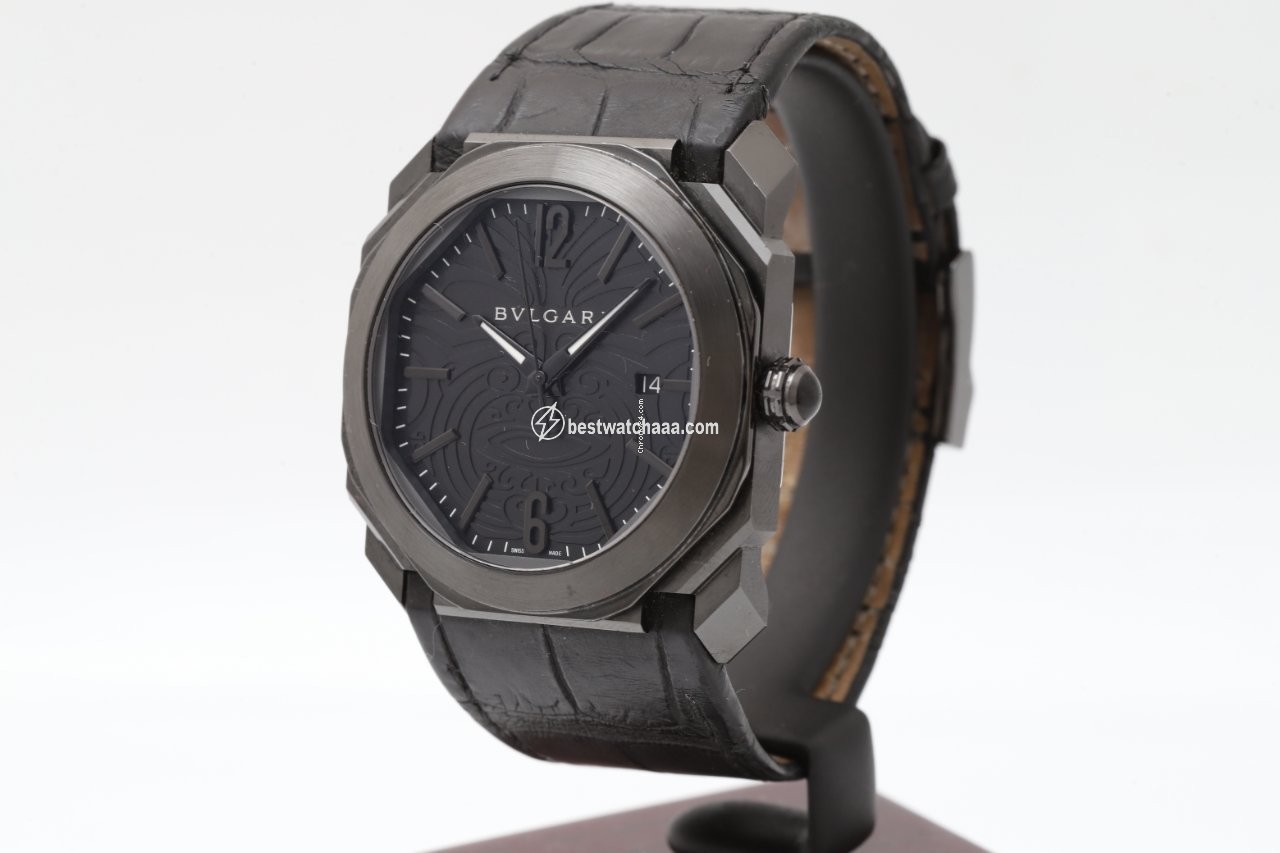 IMG_9081 Bulgari Octo Mens watch Unisex Automatic Steel 102249 BGO41BSBLD AB Replica 7