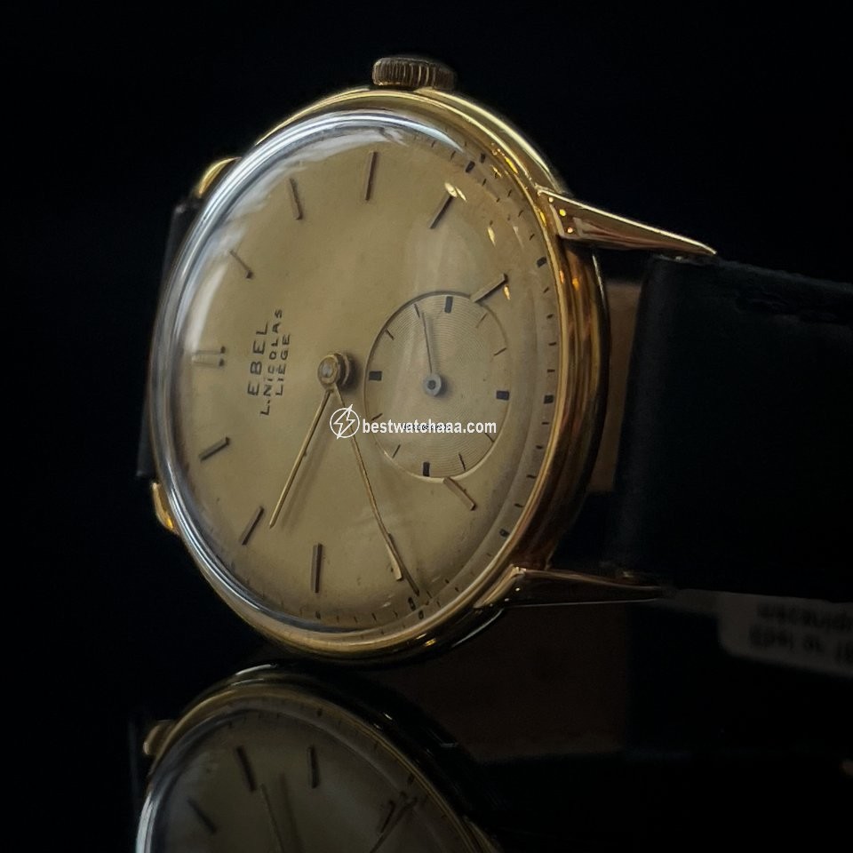 IMG_9081 Ebel Mens watch Unisex Manual winding Yellow gold ebel vintage Replica 7