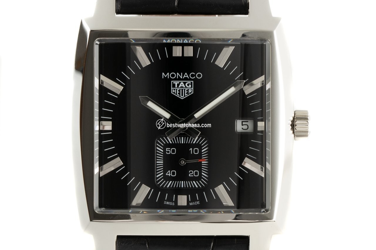 IMG_9081 TAG Heuer Monaco Lady Mens watch Unisex Quartz Steel WAW131A Replica 7