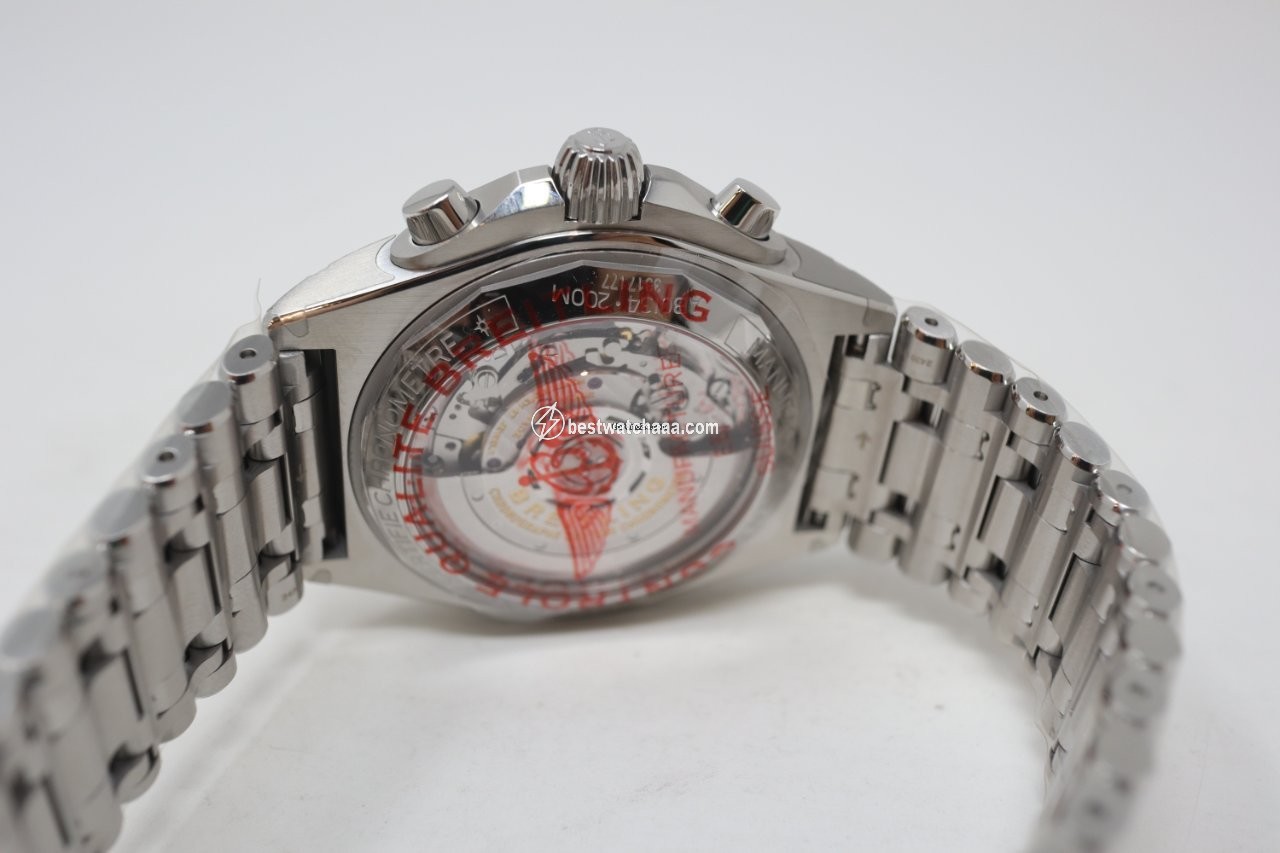 IMG_9081 Breitling Chronomat Mens watch Unisex Automatic Steel AB0134101B2A1 Replica 7