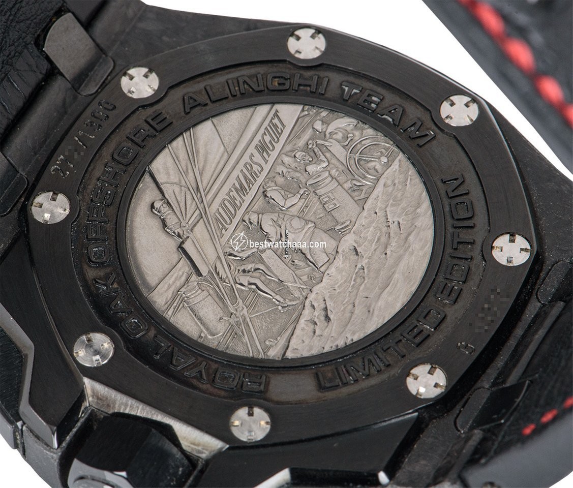 IMG_9081 Audemars Piguet Royal Oak Offshore Chronograph Mens watch Unisex Automatic Carbon 26062FS.OO.A002CA.01 Replica 7