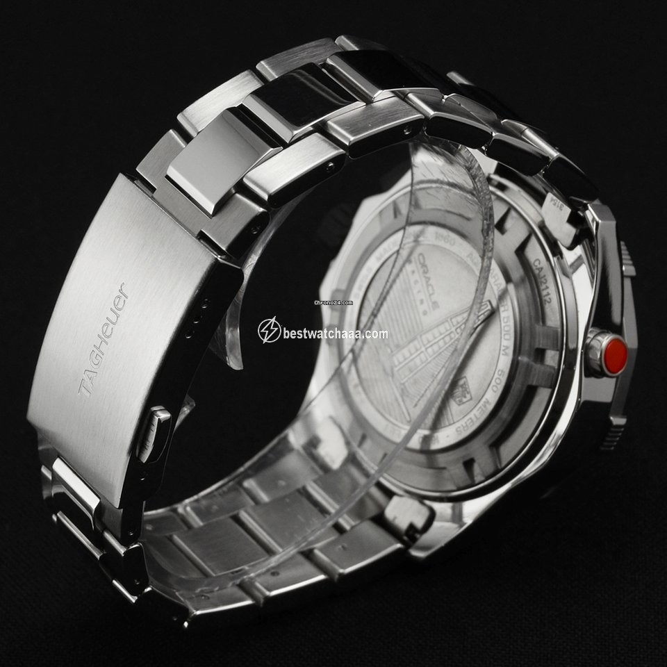 IMG_9081 TAG Heuer Aquaracer 500M Mens watch Unisex Automatic Steel CAJ2112.BA0872 Replica 7