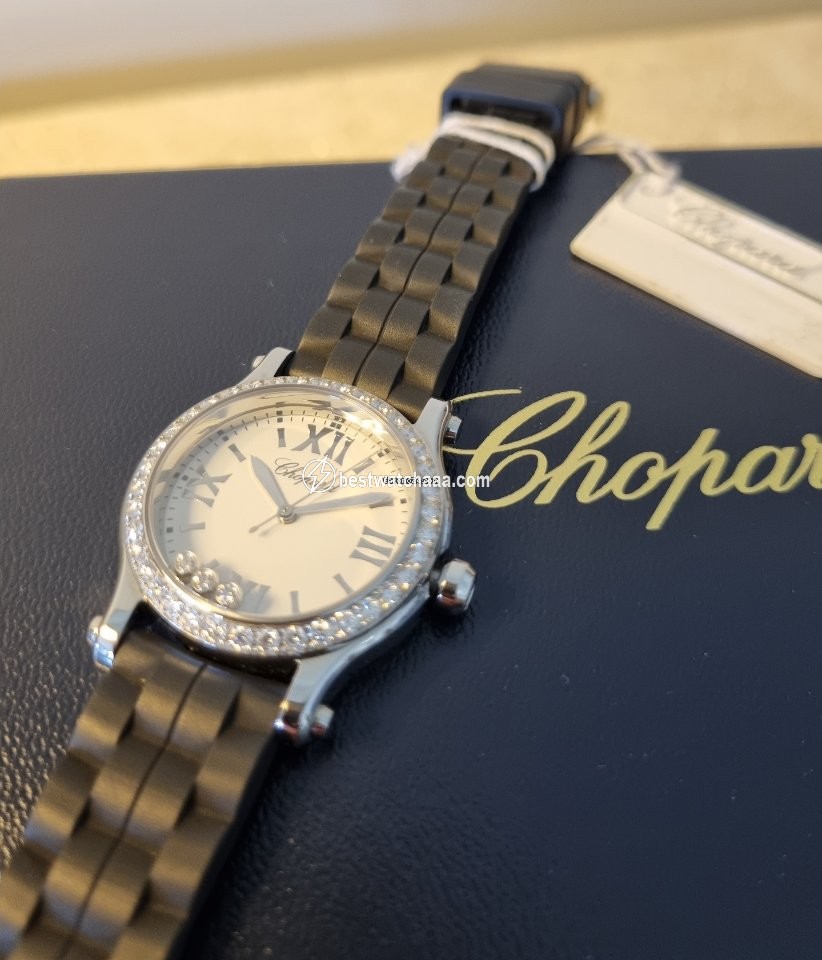 IMG_9081 Chopard Happy Sport Womens watch Quartz Steel 278590-3003 Replica 7