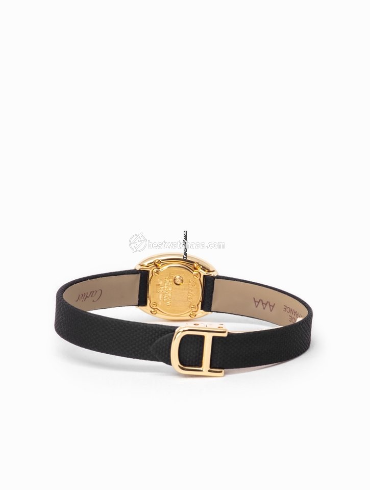 IMG_9081 Cartier Baignoire Womens watch Quartz Yellow gold WB509531 Replica 7