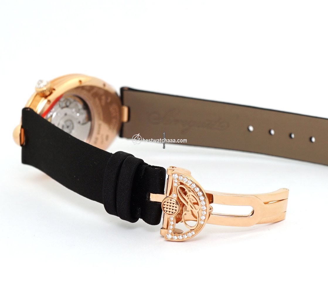 IMG_9081 Breguet Reine de Naples Womens watch Automatic Rose gold 8918BR 58 864 D00D Replica 7
