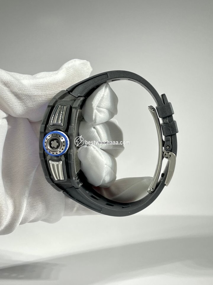 IMG_9081 Richard Mille RM 011 Mens watch Unisex Automatic Carbon Richard Mille RM11-04 Replica 7