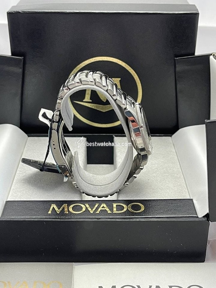 IMG_9081 Movado Kingmatic Mens watch Unisex Automatic Steel 84-D7-867 ser. 3723222 Replica 7
