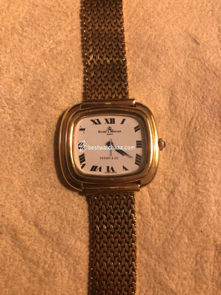 IMG_9081 Baume & Mercier Womens watch Manual winding Yellow gold BM775 Replica 7