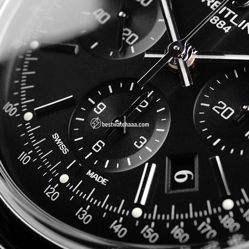 IMG_9081 Breitling Transocean Chronograph Mens watch Unisex Automatic Steel AB015212.BA99 Replica 7
