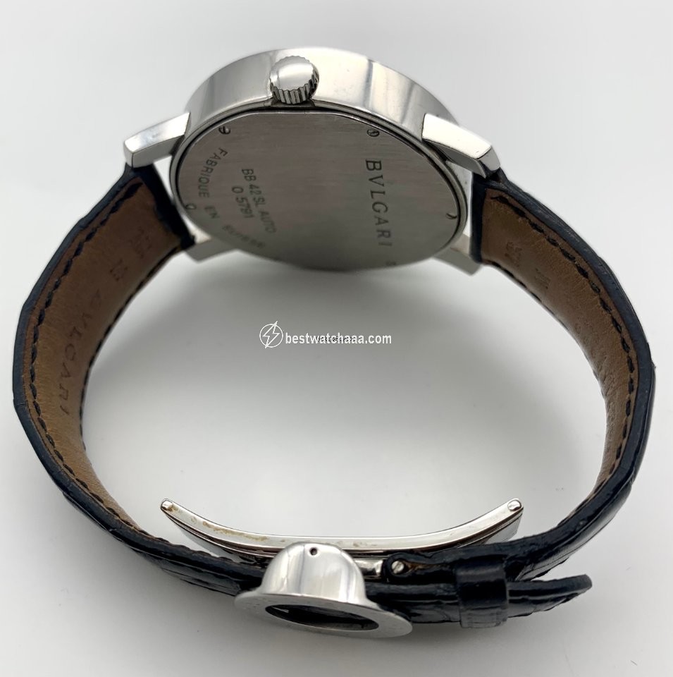 IMG_9081 Bulgari Bulgari Mens watch Unisex Automatic Steel BB42SL Replica 7