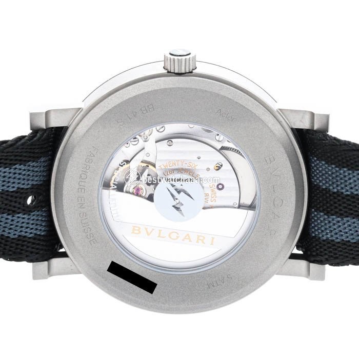 IMG_9081 Bulgari Bulgari Mens watch Unisex Automatic Steel BB41BSF Replica 7