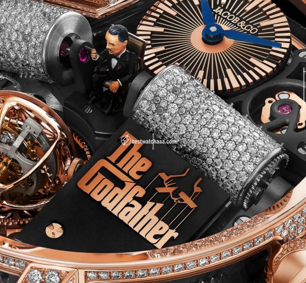 IMG_9081 Jacob & Co. Mens watch Unisex Manual winding Rose gold OP810.40.RD.UA.ABALA Replica 7