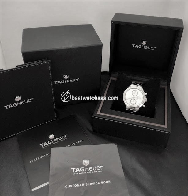 IMG_9081 TAG Heuer Carrera Calibre 16 Mens watch Unisex Automatic Steel CV2017-2 Replica 7