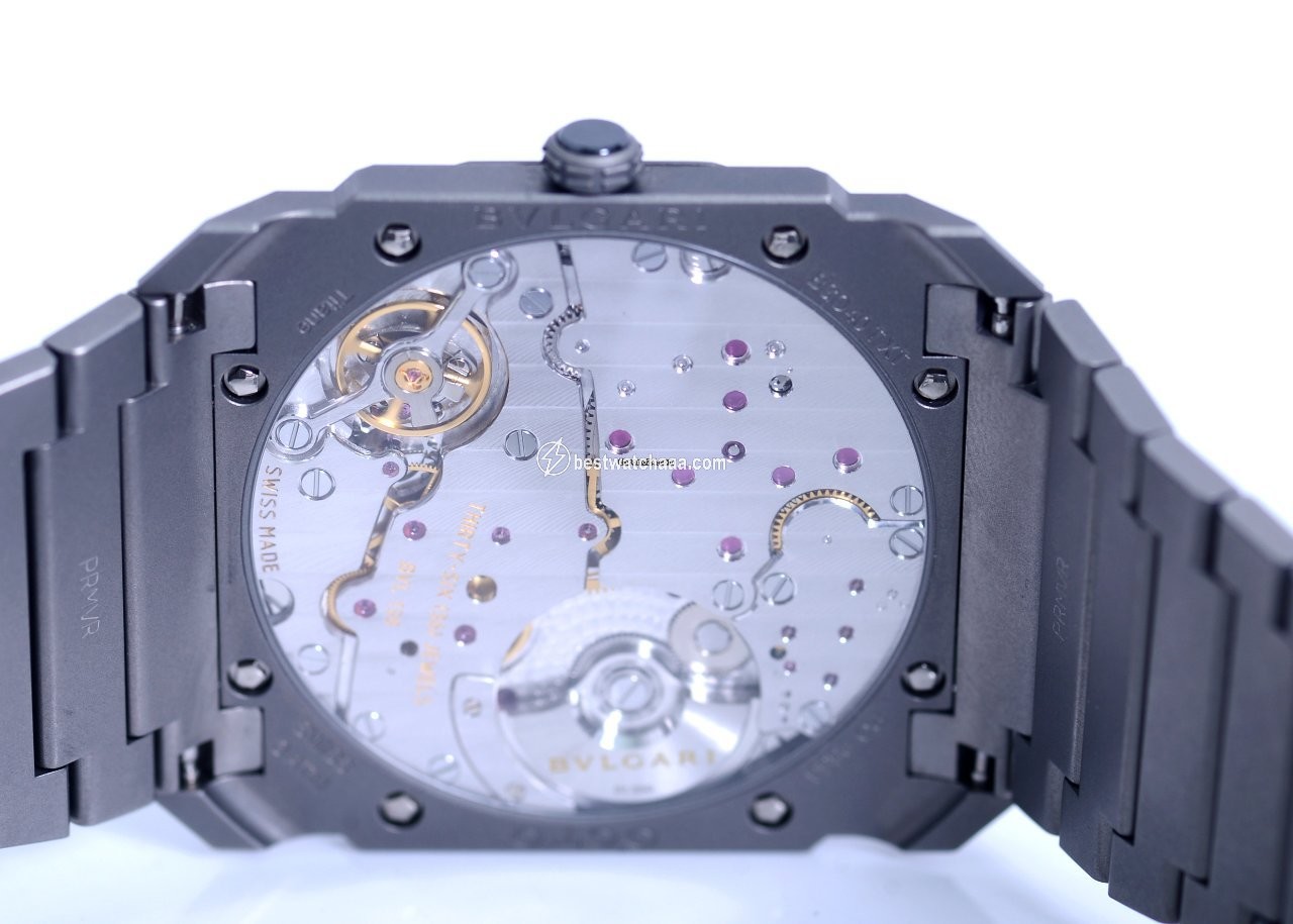 IMG_9081 Bulgari Octo Mens watch Unisex Automatic Titanium 103023 Replica 7