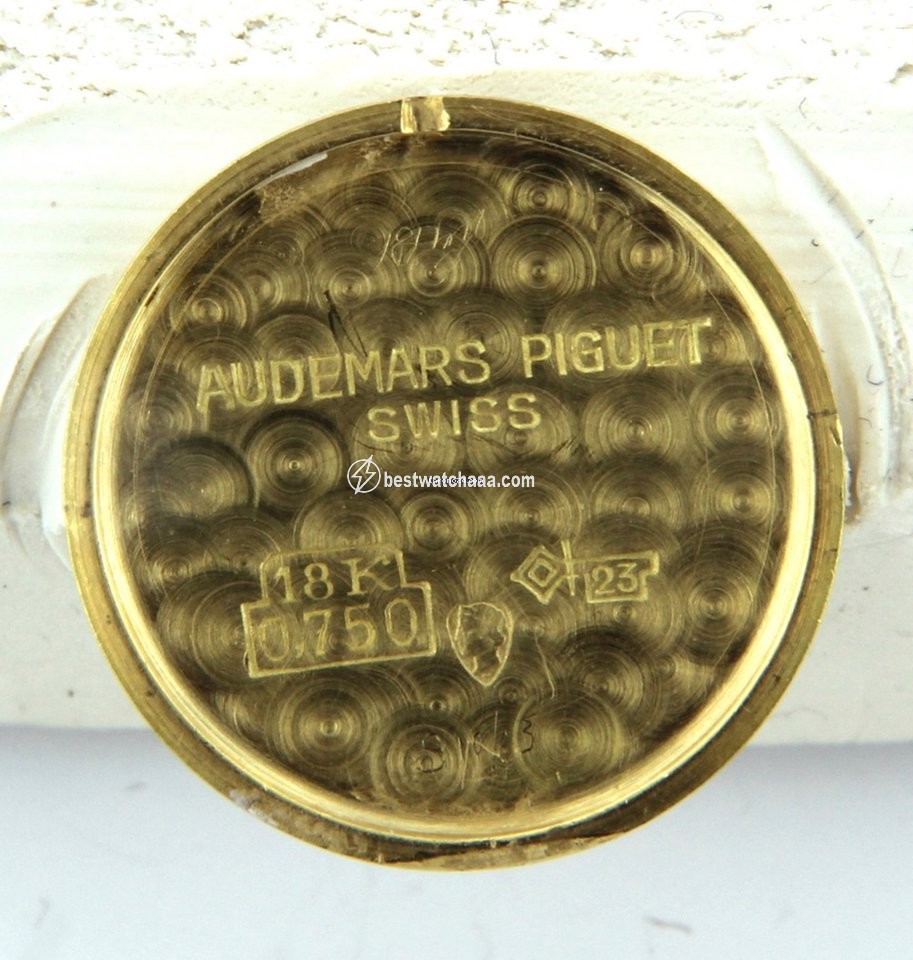 IMG_9081 Audemars Piguet Womens watch Manual winding Yellow gold 8136BA Replica 7
