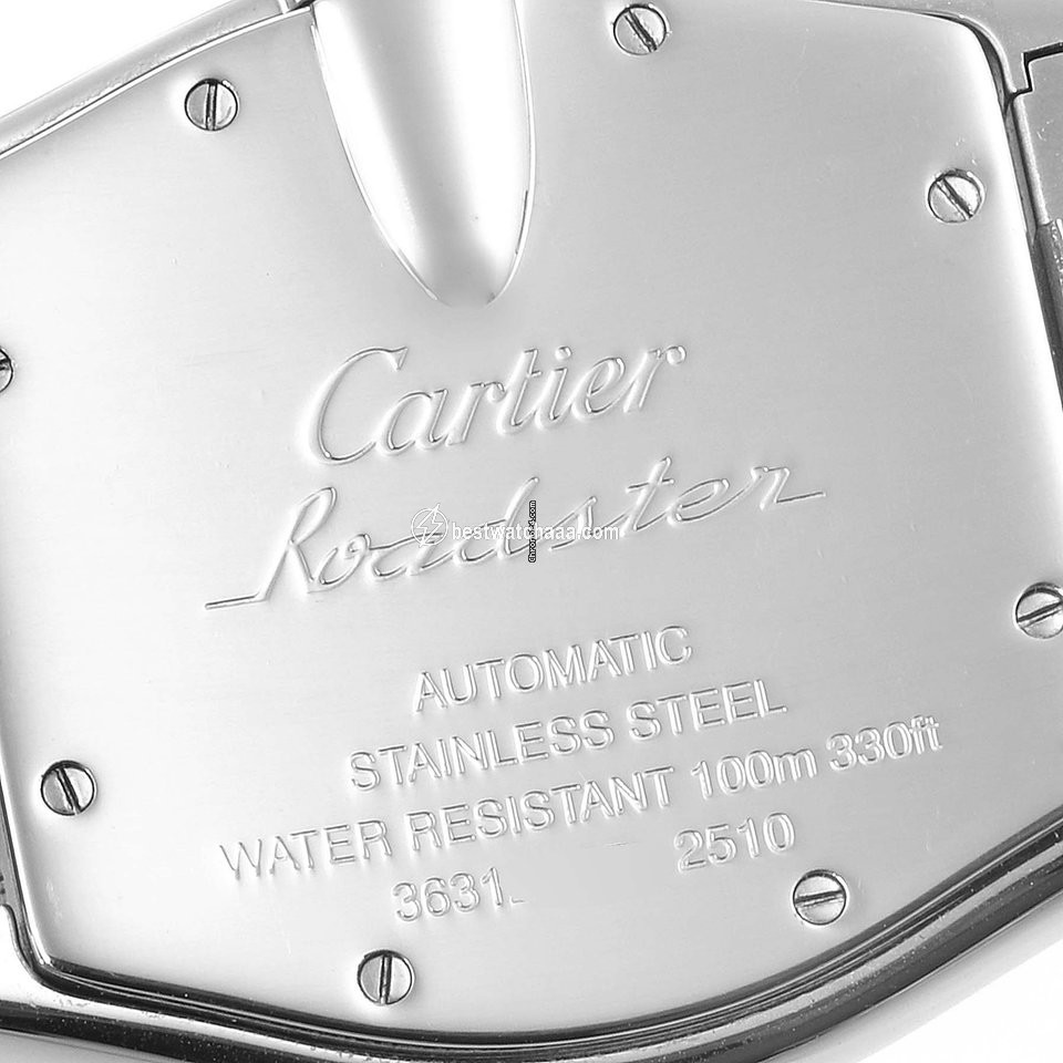 IMG_9081 Cartier Roadster Mens watch Unisex Automatic Steel W62001V3 Replica 7