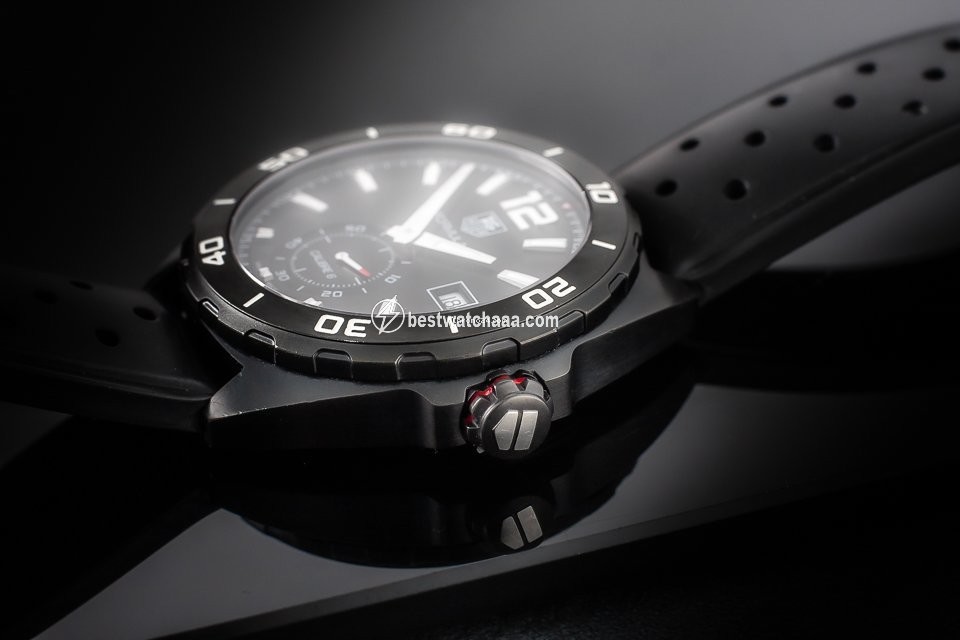IMG_9081 TAG Heuer Formula 1 Calibre 6 Mens watch Unisex Automatic Steel WAZ2112 Replica 7