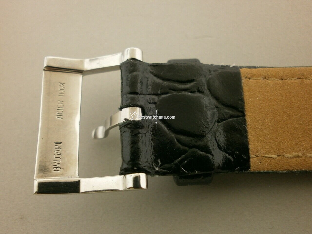 IMG_9081 Bulgari Quadrato Quartz Steel SQ 29 SLD Replica 7