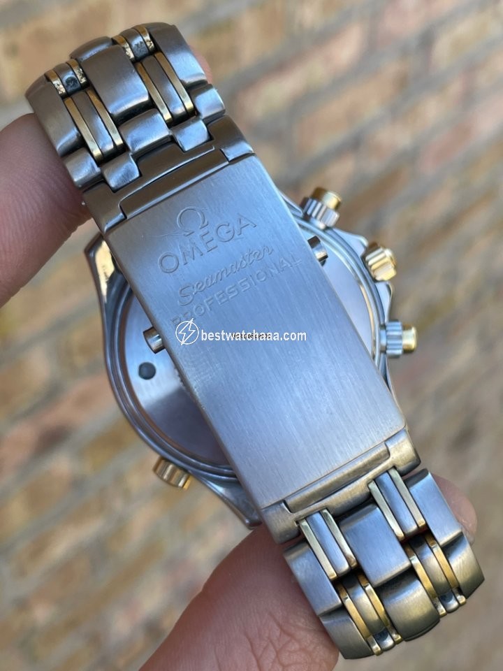 IMG_9081 Omega Seamaster Mens watch Unisex Automatic Gold Steel 178.0504 Replica 7