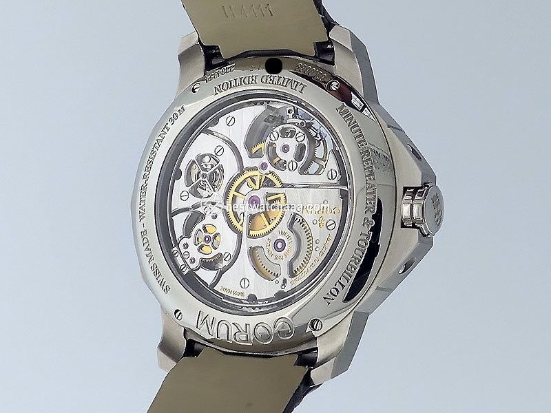 IMG_9081 Corum Admirals Cup Mens watch Unisex Manual winding Titanium 010.102.04 0001 AO15 Replica 7