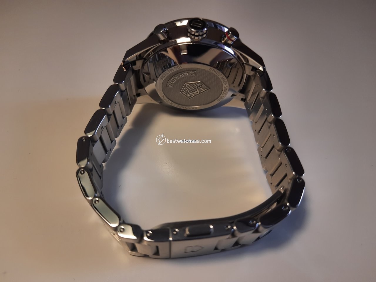 IMG_9081 TAG Heuer Carrera Calibre 16 Mens watch Unisex Automatic Steel WUW3504 Replica 7