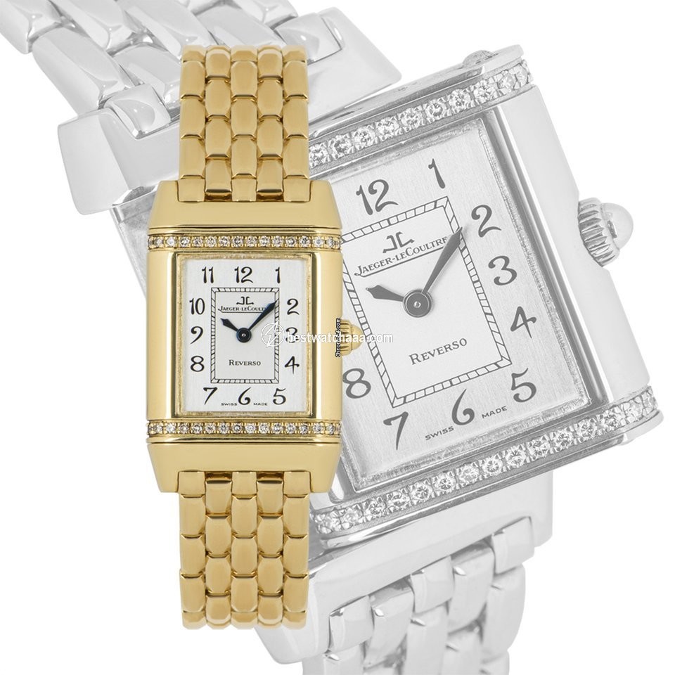 IMG_9081 Jaeger-LeCoultre Reverso Womens watch Quartz Yellow gold 265.1.08 Replica 7