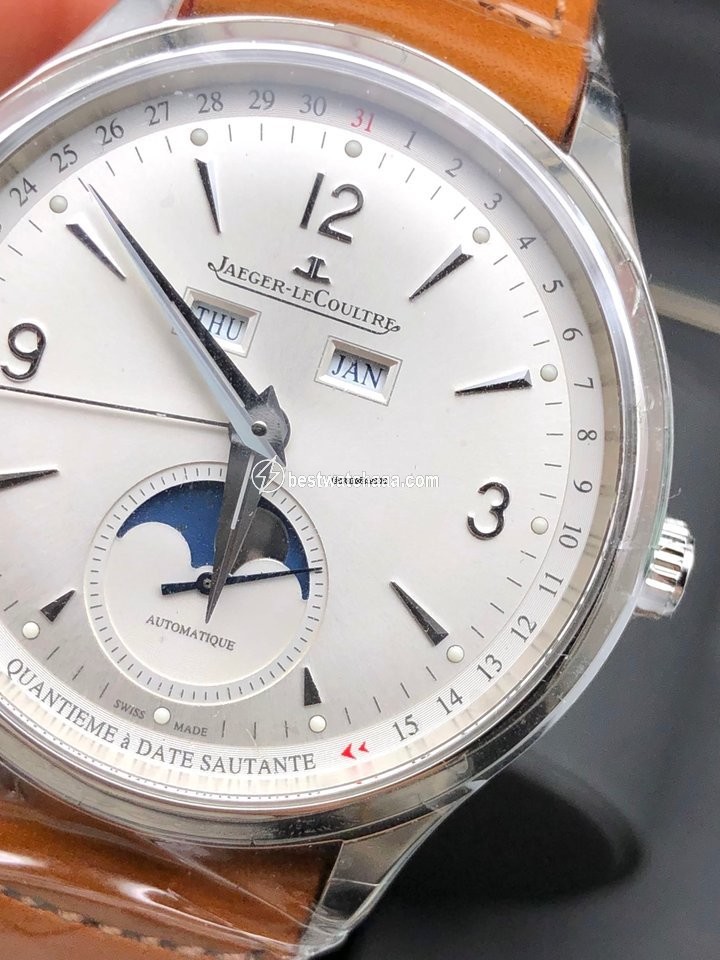 IMG_9081 Jaeger-LeCoultre Master Calendar Mens watch Unisex Automatic Steel Q4148420 Replica 7
