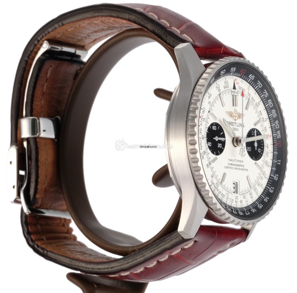 IMG_9081 Breitling Navitimer Mens watch Unisex Automatic Steel A23330 Replica 7