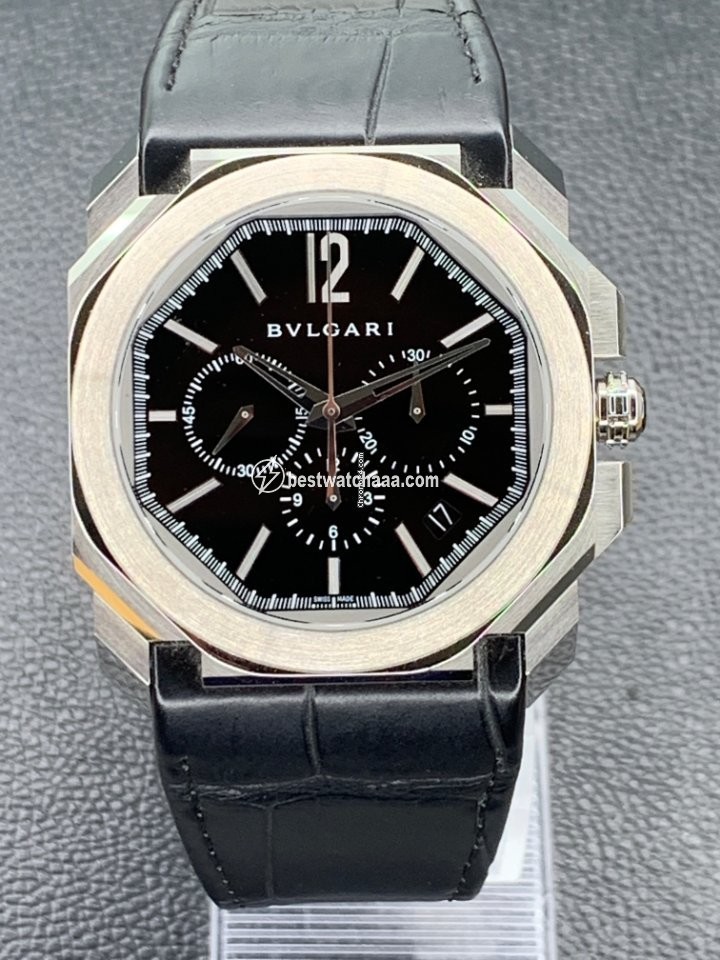 IMG_9081 Bulgari Octo Mens watch Unisex Automatic Steel 102103 BGO41BSLDCH Replica 7
