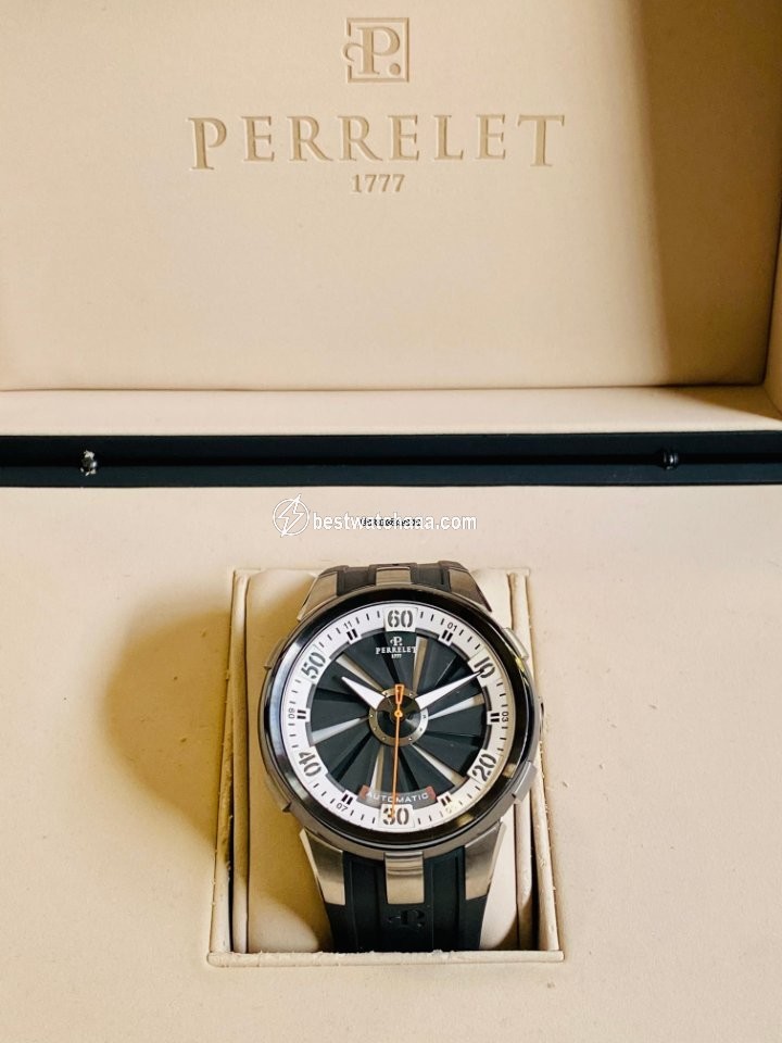 IMG_9081 Perrelet Turbine XL Mens watch Unisex Automatic Steel A1051 4 Replica 7