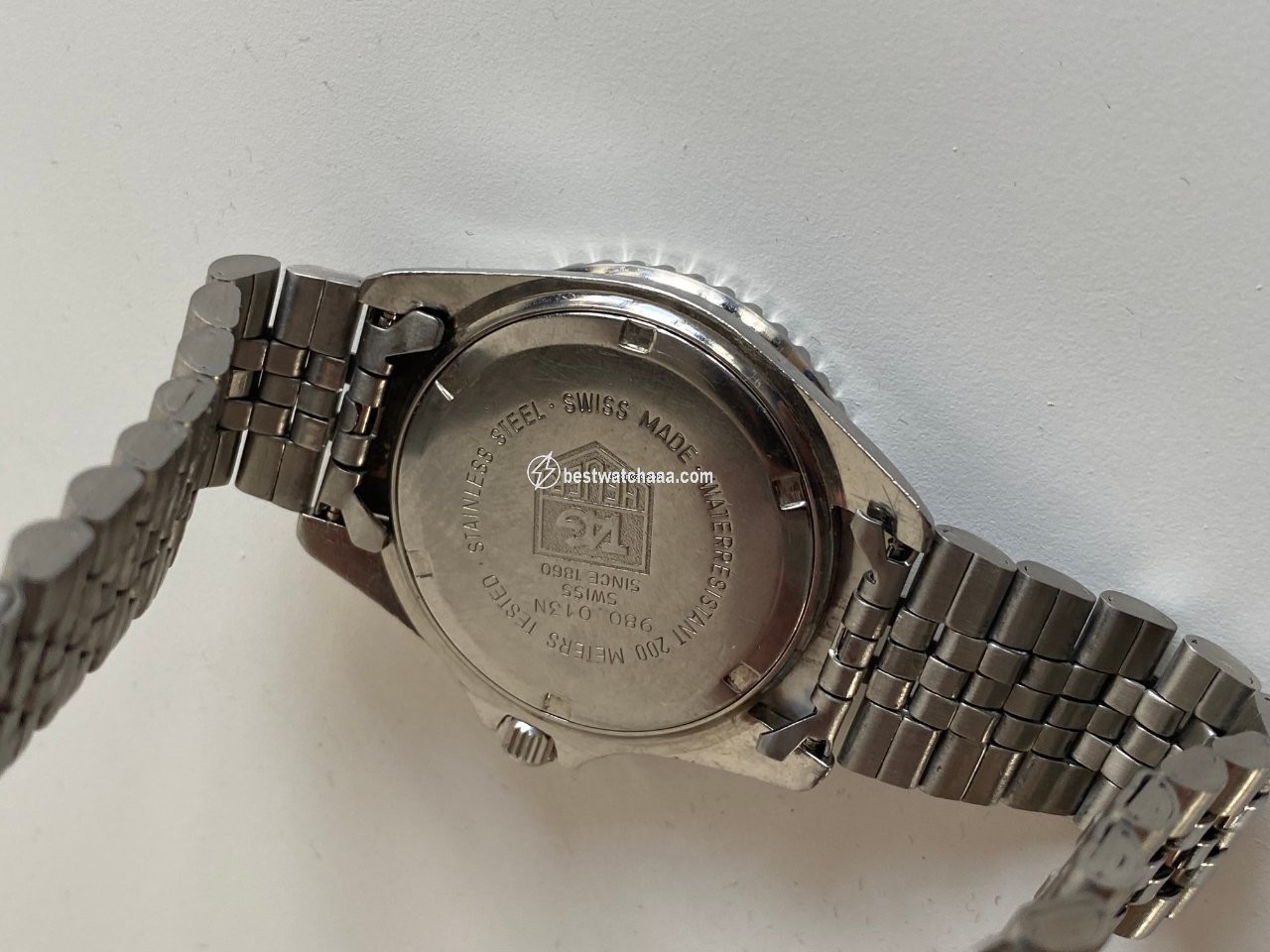 IMG_9081 TAG Heuer Mens watch Unisex Quartz Steel 980.013N Replica 7