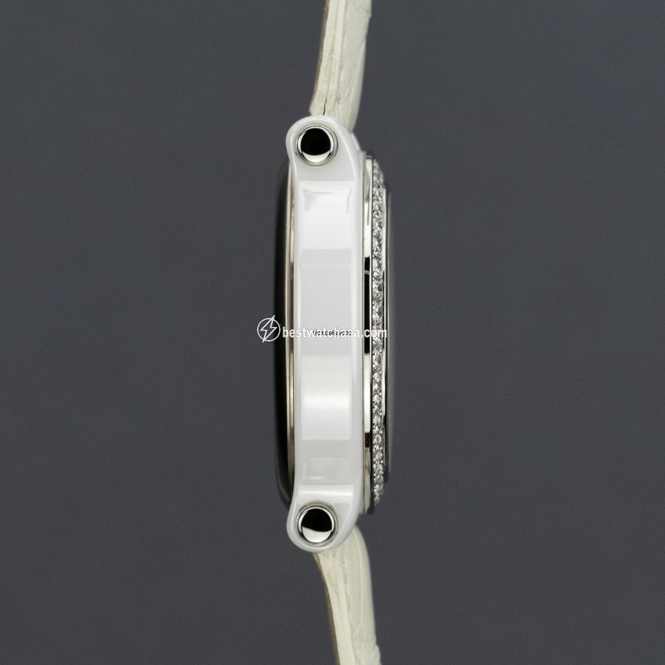 IMG_9081 Chopard Happy Sport Womens watch Quartz Ceramic 288507-9012 Replica 7