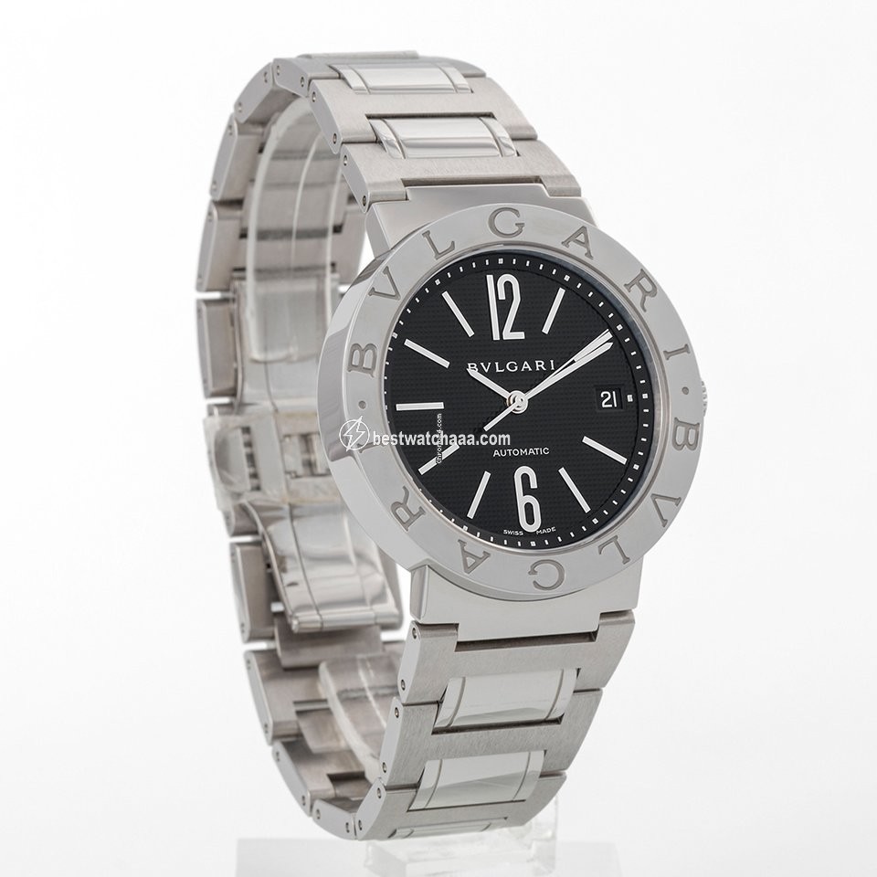 IMG_9081 Bulgari Bulgari Mens watch Unisex Automatic Steel BB 38 SS AUTO Replica 7